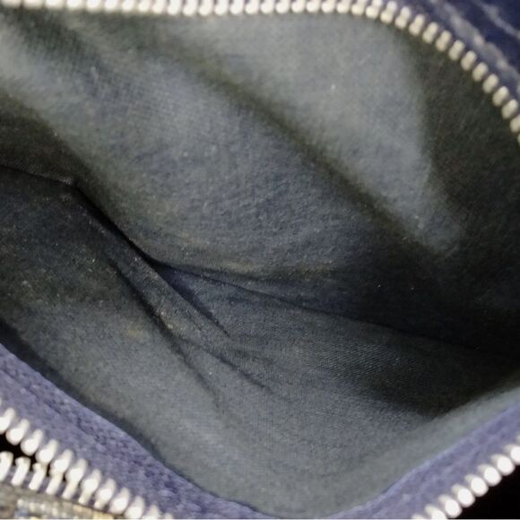 Christian Dior Navy & Cream Oblique Diorissimo Vintage Trotter Boston Bag Auth - Picture 12 of 13